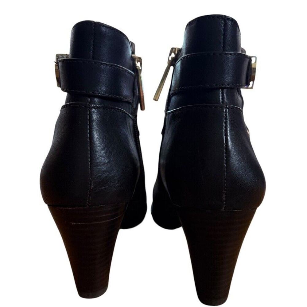 Louise Et Cie Ranier Womens Brown Leather Ankle Boots Booties Chunky Heel sz 7 - Picture 11 of 16